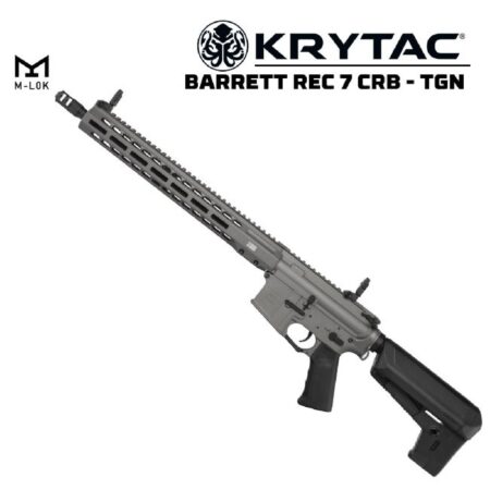 KRYTAC Barrett REC7 Carbine M-Lok Tungsten AEG Airsoft Tüfek