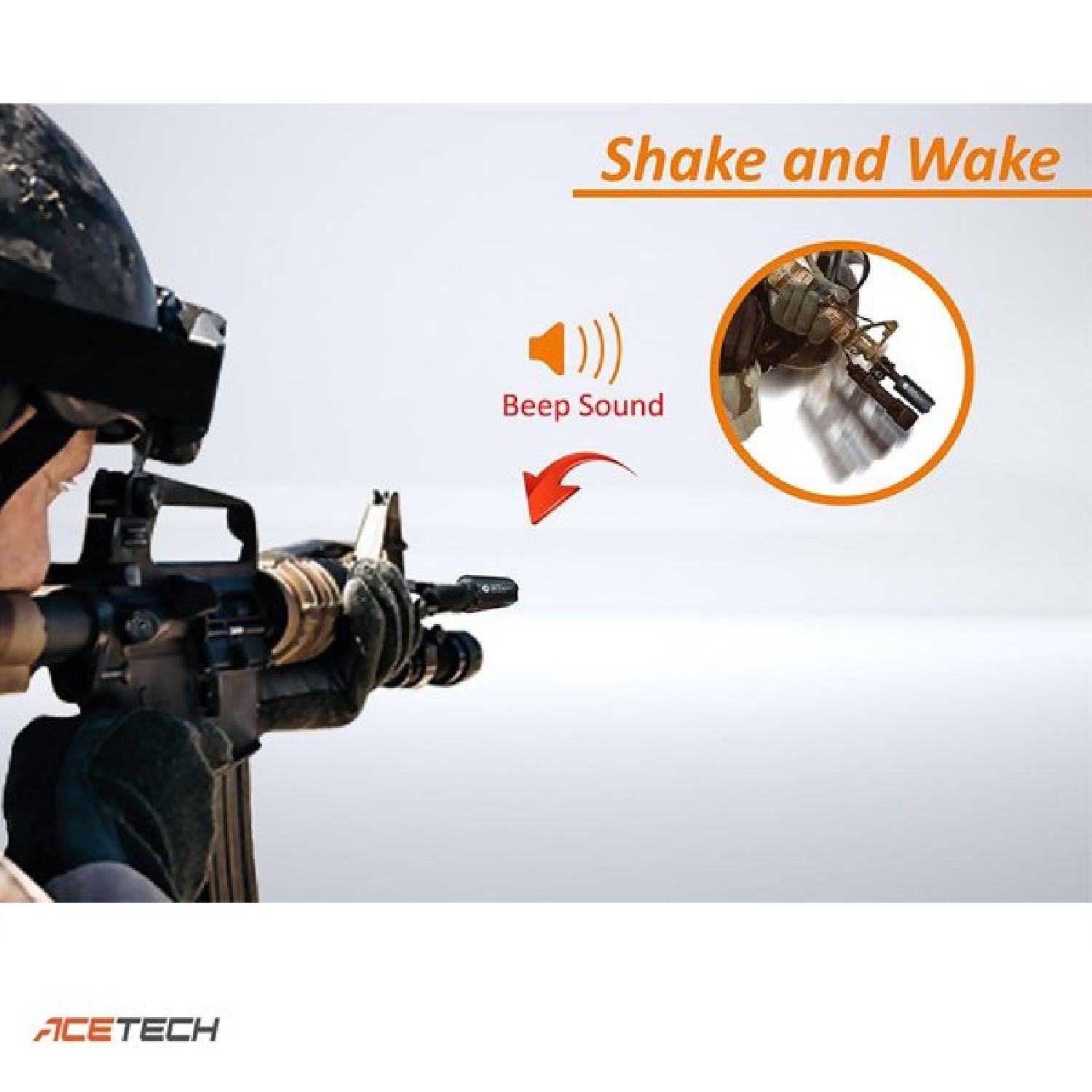 Acetech Brighter C Kompakt Tracer Unit Susturucu + Tabanca Adaptörü - Görsel 5