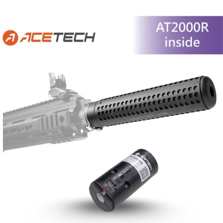 Acetech Predator Knight Armament AT2000RII + QD Tüfek Adaptör Tracer Unit Susturucu