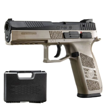 ASG CZ 75 P09 Duty Siyah Tan GBB Airsoft Tabanca / Çanta Hediyeli