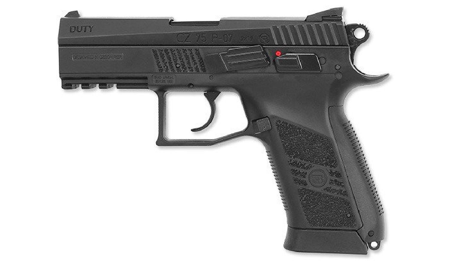 ASG CZ75 P07 Duty Siyah CO2 NBB Airsoft Tabanca - Görsel 2