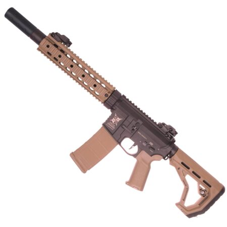 Delta Armory AR15 Charlie SilentOps 9" EAGLE Half Tan AEG Airsoft Tüfek