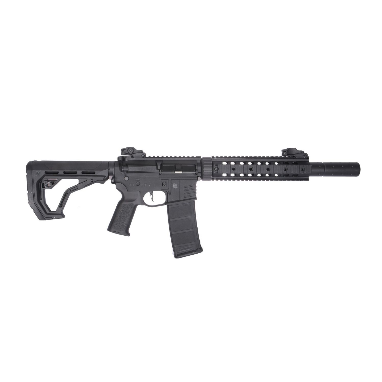 Delta Armory AR15 Charlie SilentOps 9" EAGLE Siyah AEG Airsoft Tüfek - Görsel 2