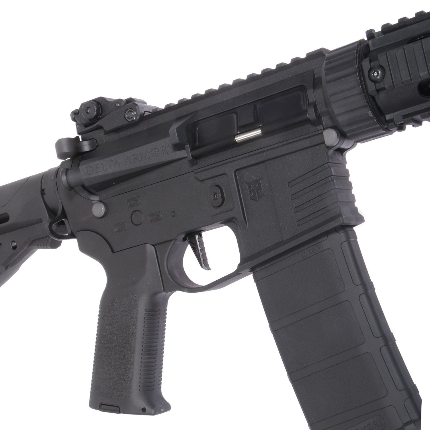 Delta Armory AR15 Charlie SilentOps 9" EAGLE Siyah AEG Airsoft Tüfek - Görsel 5