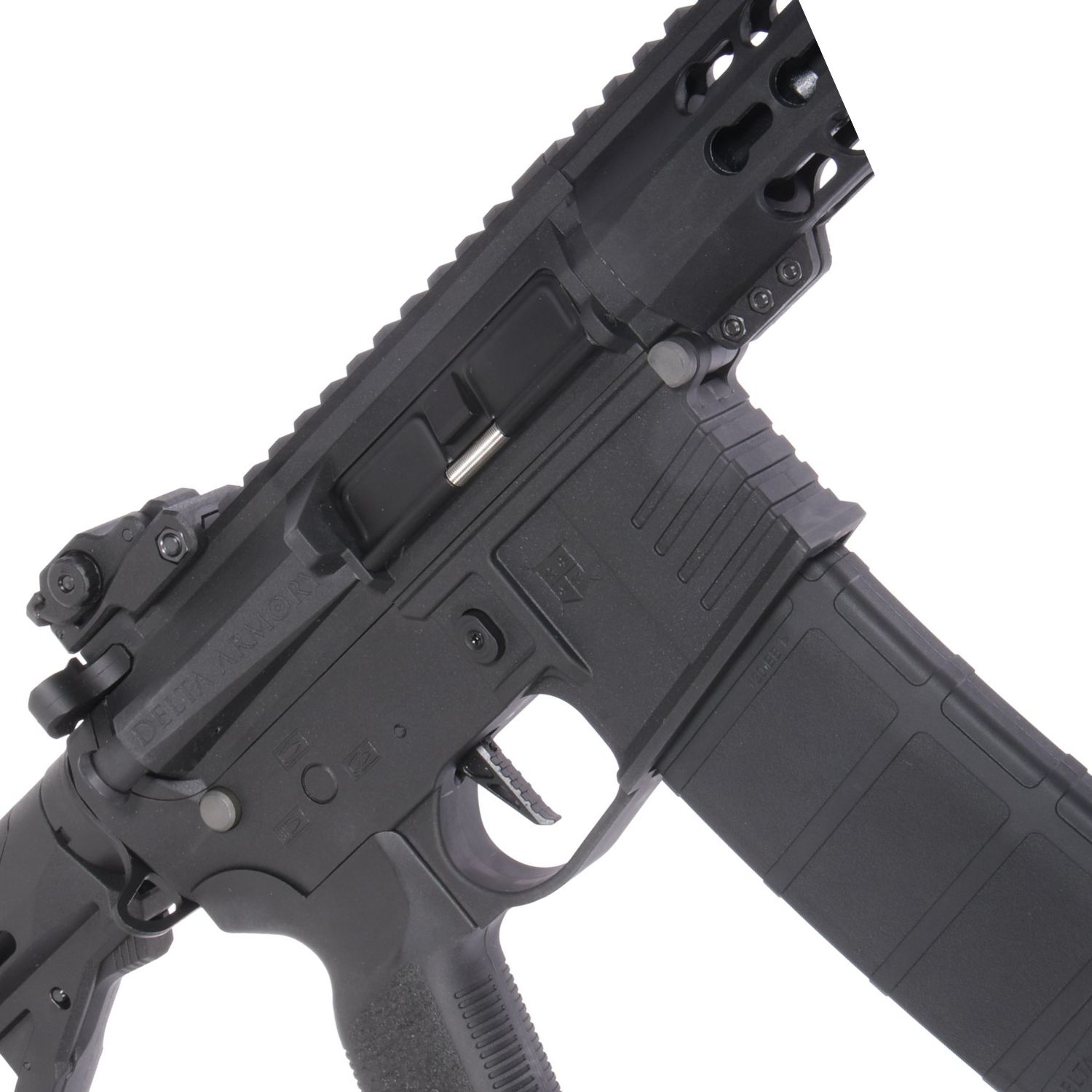 Delta Armory AR15 KeyMod 10" Charlie EAGLE Siyah AEG Airsoft Tüfek - Görsel 4