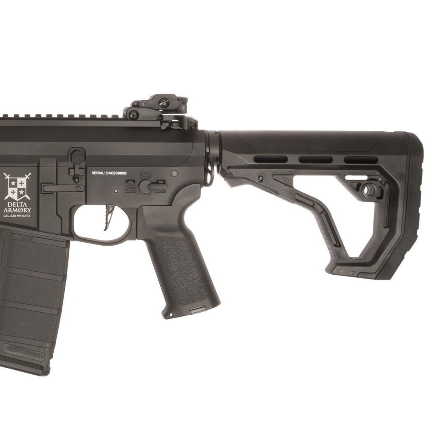 Delta Armory AR15 M-Lok Long ALPHA Siyah AEG Airsoft Tüfek - Görsel 2