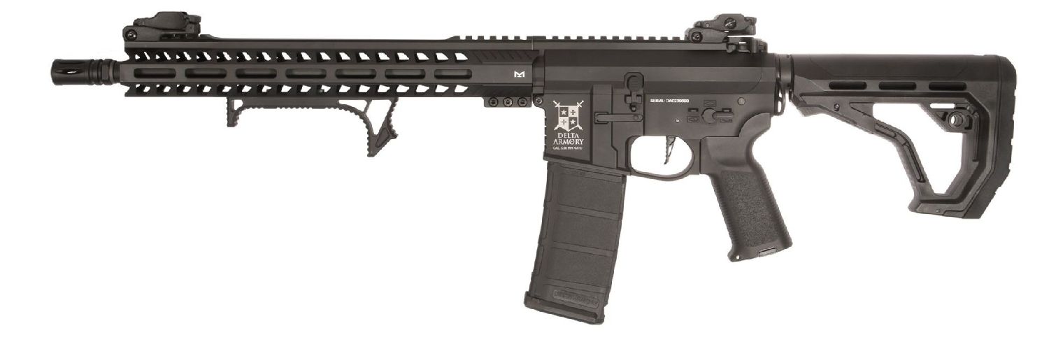 Delta Armory AR15 M-Lok Long ALPHA Siyah AEG Airsoft Tüfek - Görsel 6