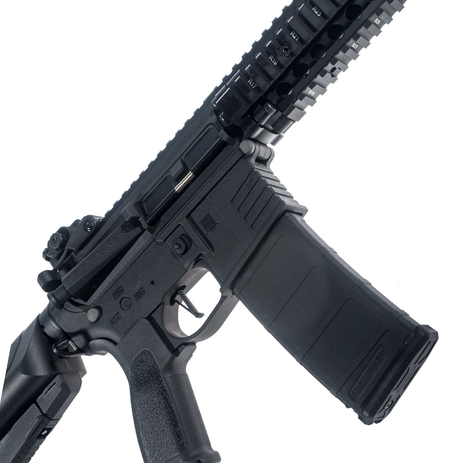 Delta Armory AR15 MK18 BRAVO Siyah AEG Airsoft Tüfek - Görsel 4