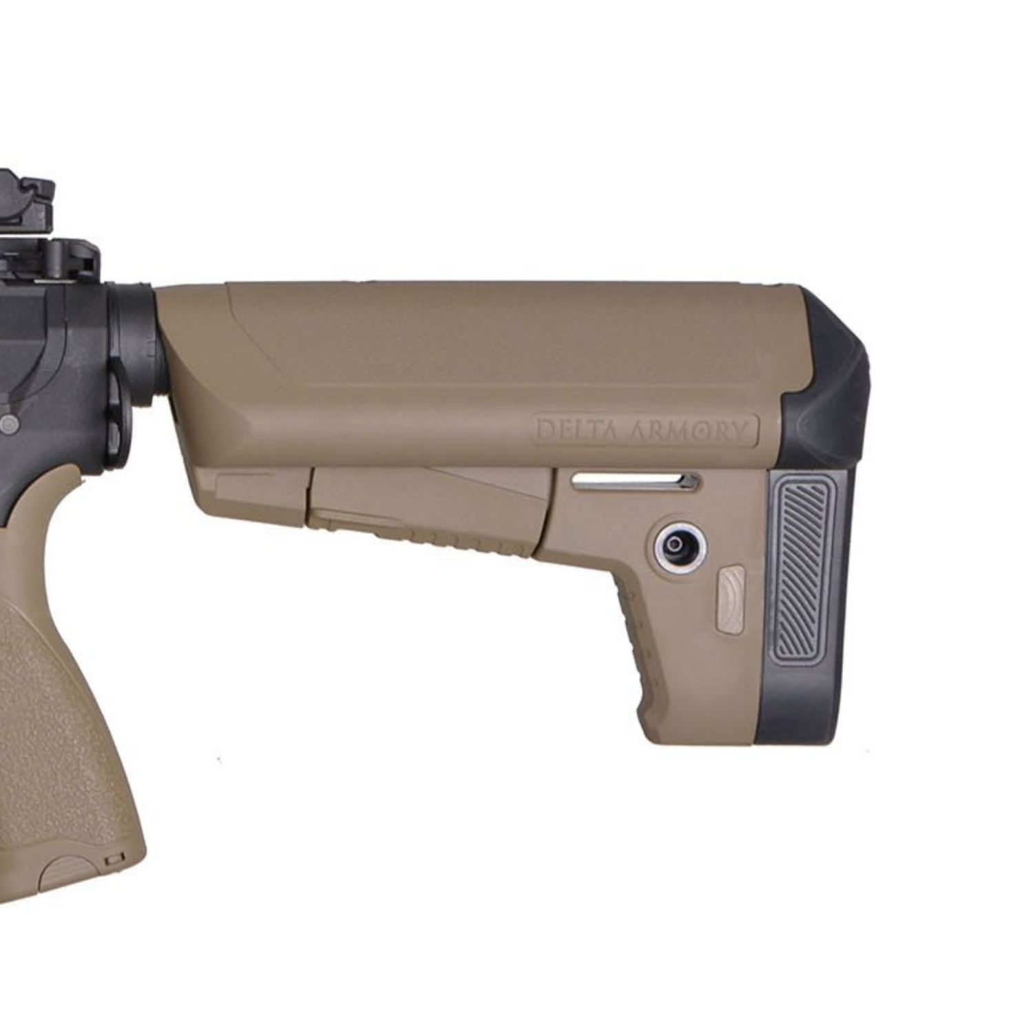 Delta Armory AR15 RIS BRAVO Half Tan AEG Airsoft Tüfek / Pil Şarj Setli - Görsel 4