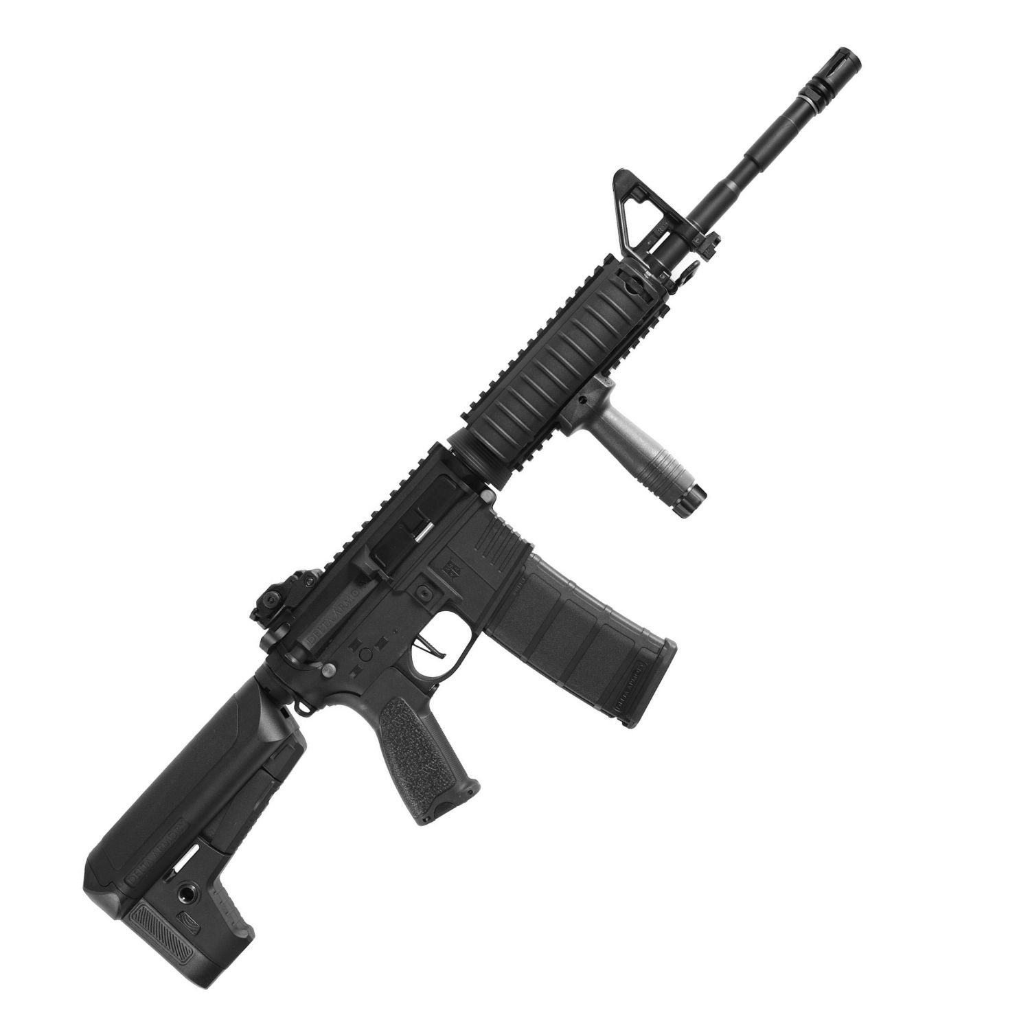 Delta Armory AR15 RIS BRAVO Siyah AEG Airsoft Tüfek / Pil Şarj Setli - Görsel 2