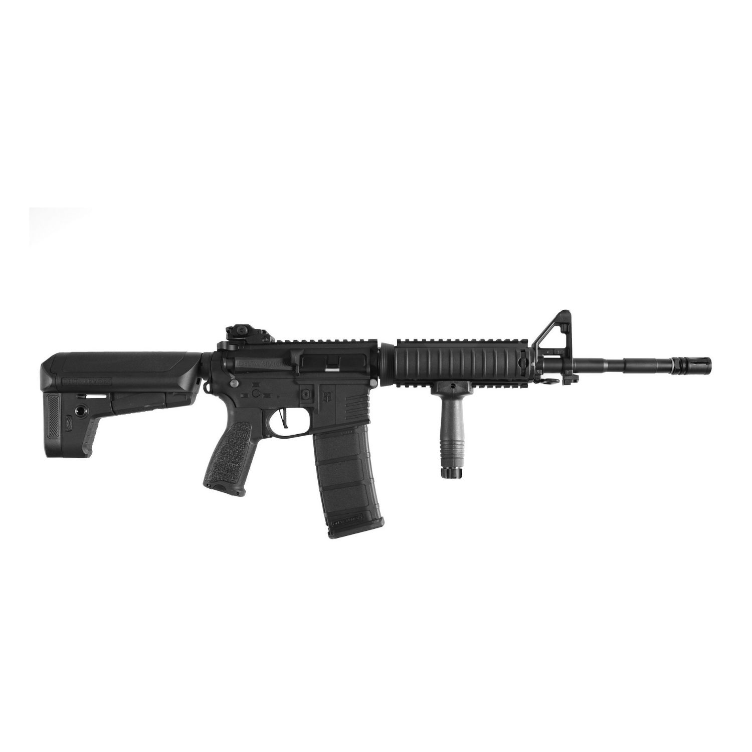 Delta Armory AR15 RIS BRAVO Siyah AEG Airsoft Tüfek / Pil Şarj Setli - Görsel 4