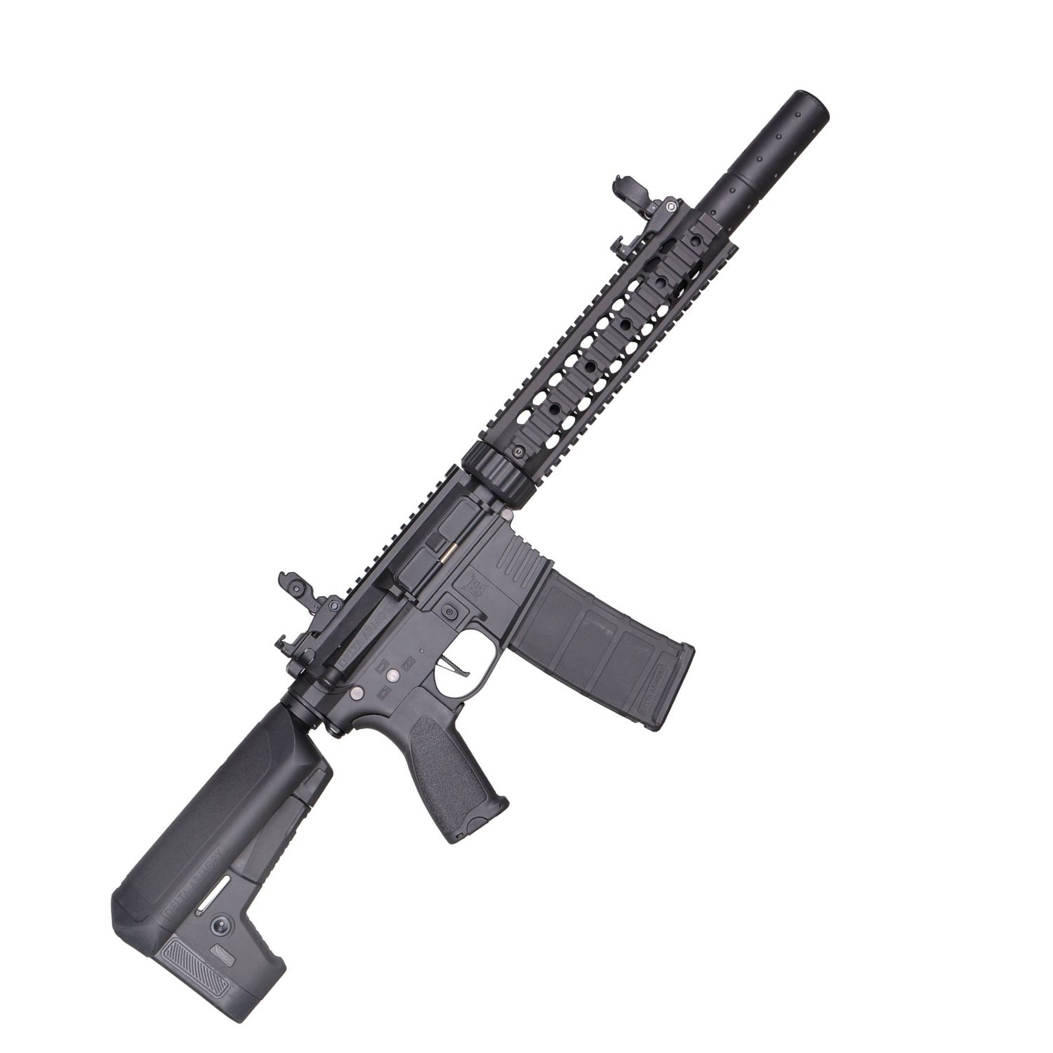 Delta Armory AR15 SilentOps 9" BRAVO Siyah AEG Airsoft Tüfek - Görsel 4