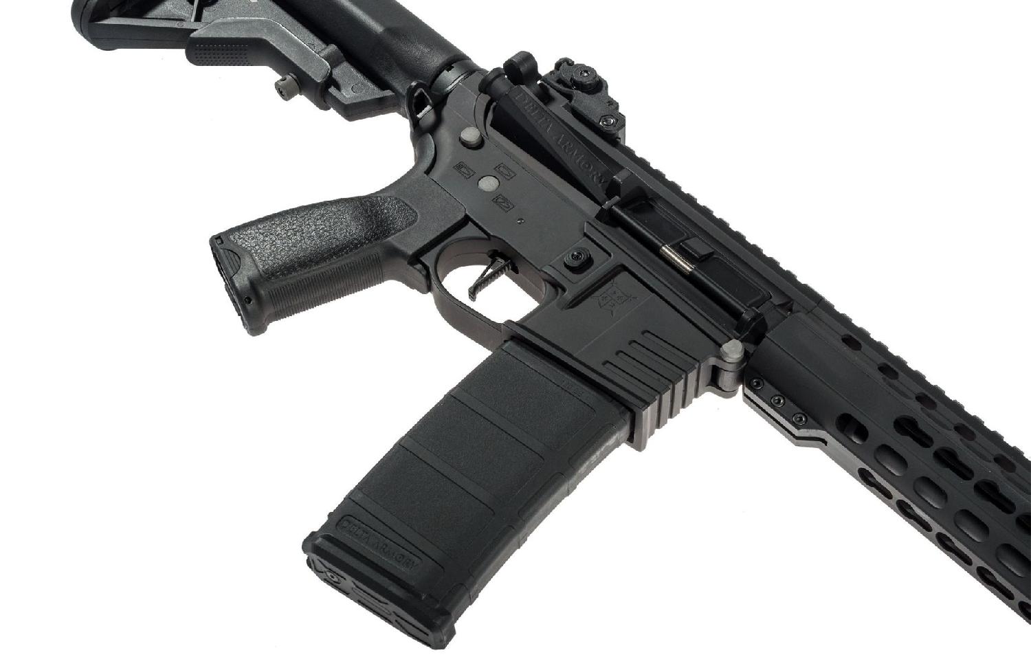 Delta Armory AR15 SilentOps DMR ALPHA ETU Siyah AEG Airsoft Tüfek - Görsel 2