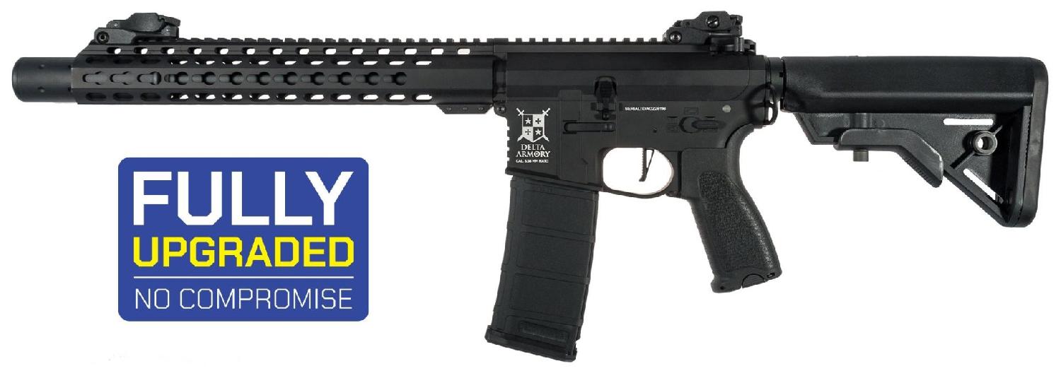 Delta Armory AR15 SilentOps DMR ALPHA ETU Siyah AEG Airsoft Tüfek - Görsel 3