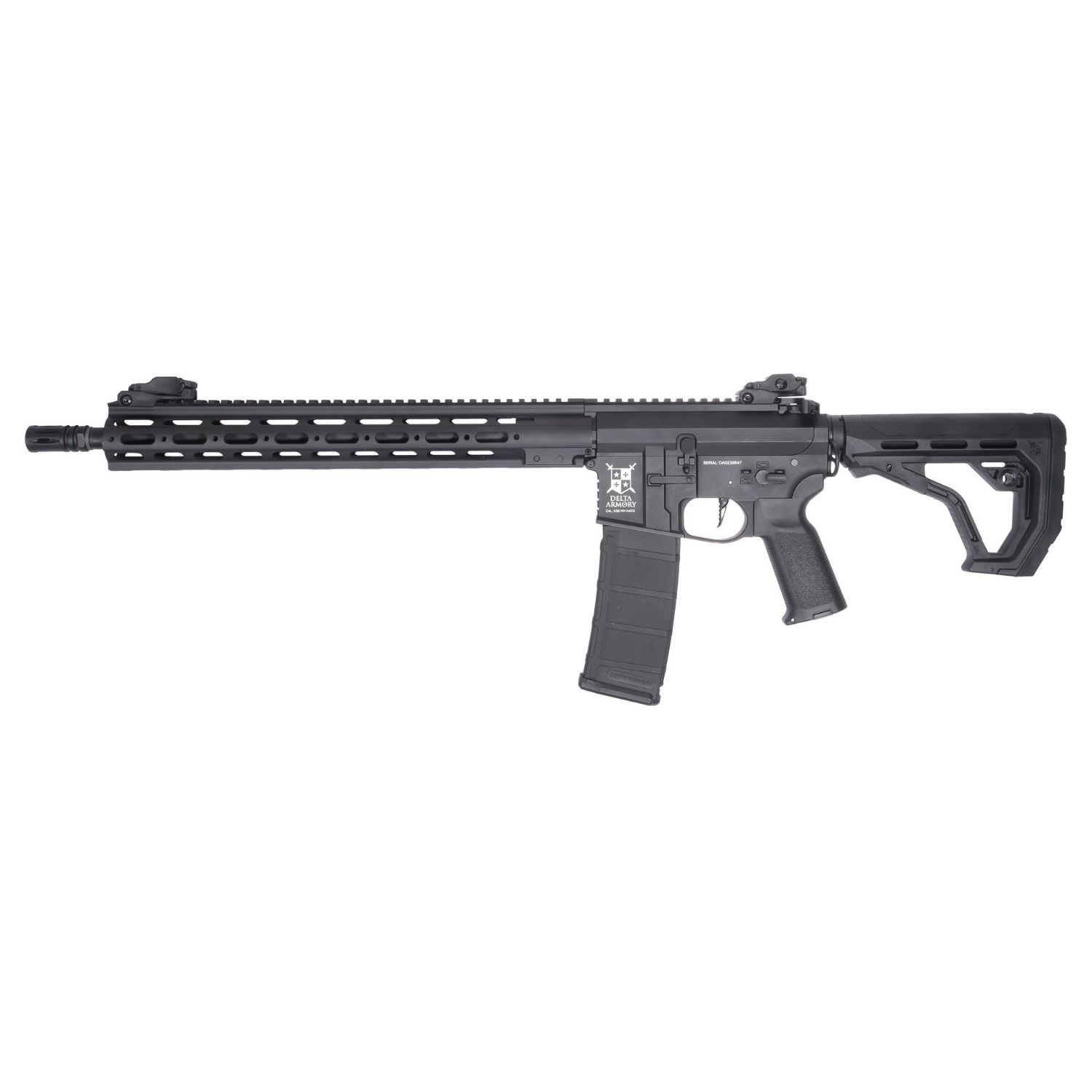 Delta Armory AR15 TEMPEST 2 Alpha Eagle Siyah AEG Airsoft Tüfek - Görsel 6