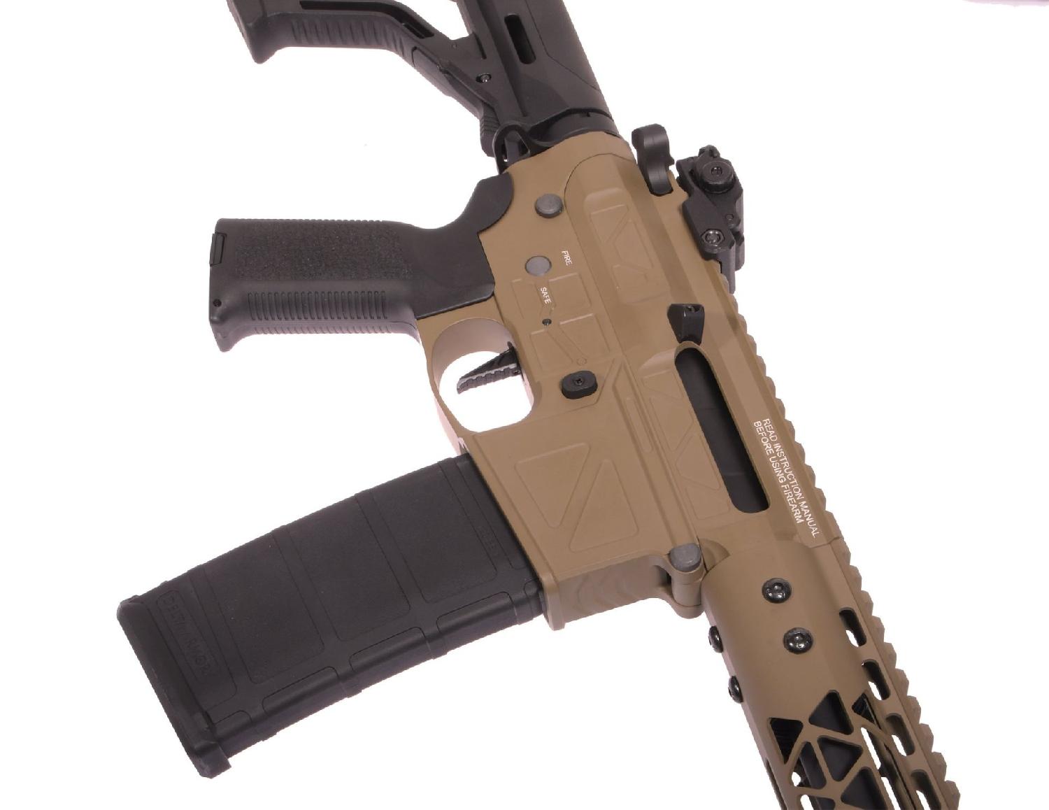 Delta Armory FREYA R15 SKELETON 13" Half Tan AEG Airsoft Tüfek - Görsel 2