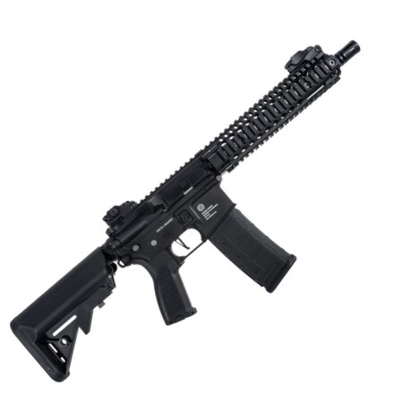 Delta Armory Grand Power AR15 MK18 ALPHA Siyah AEG Airsoft Tüfek / Pil Şarj Setli