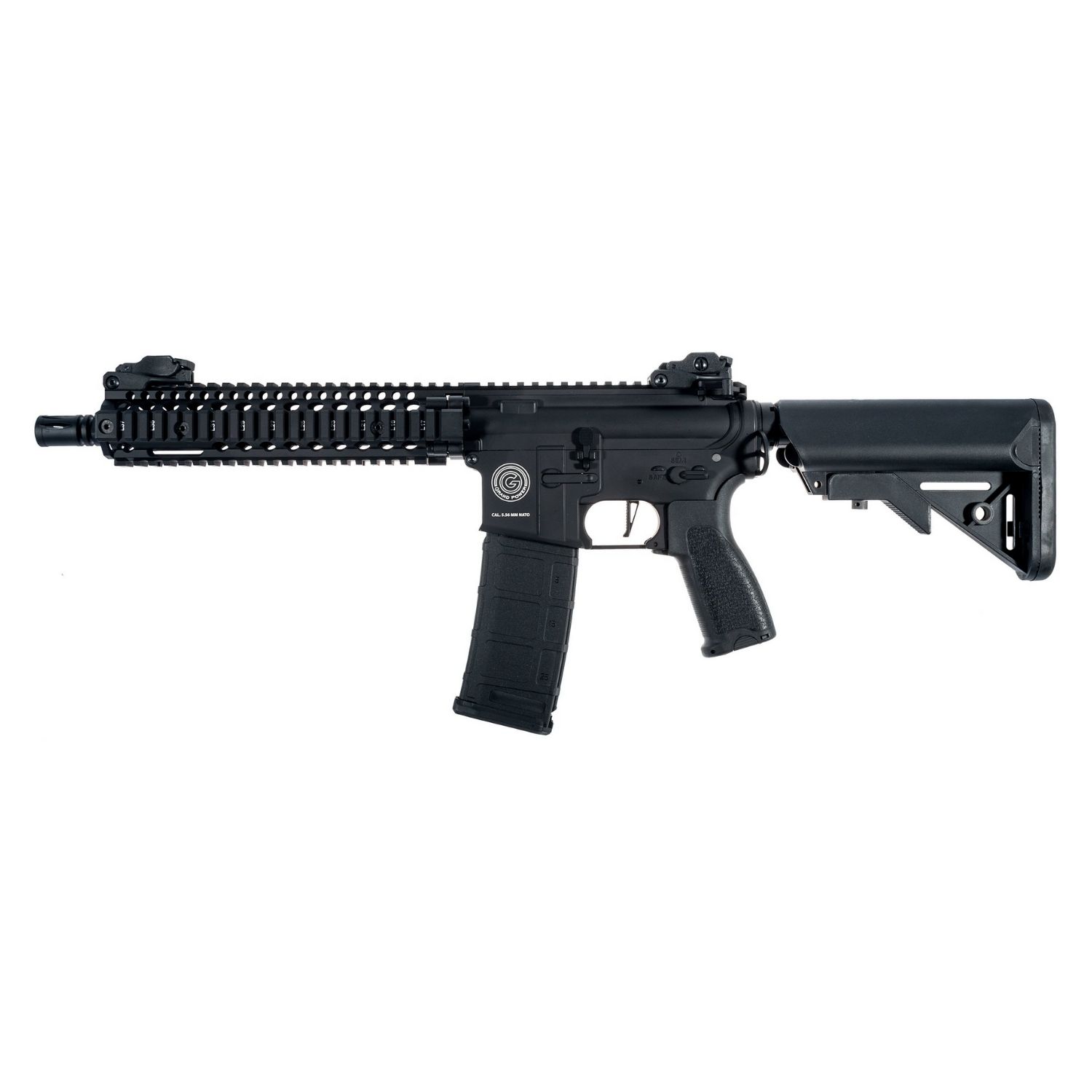 Delta Armory Grand Power AR15 MK18 ALPHA Siyah AEG Airsoft Tüfek / Pil Şarj Setli - Görsel 5