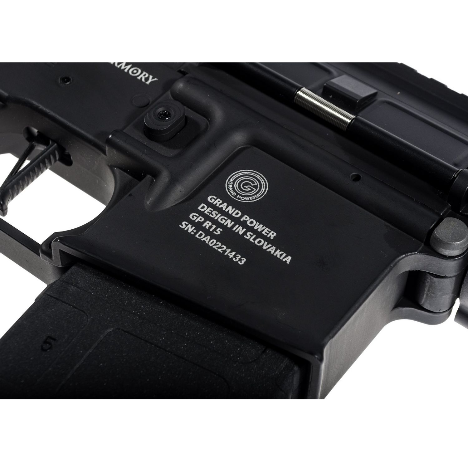 Delta Armory Grand Power AR15 MK18 ALPHA Siyah AEG Airsoft Tüfek / Pil Şarj Setli - Görsel 6