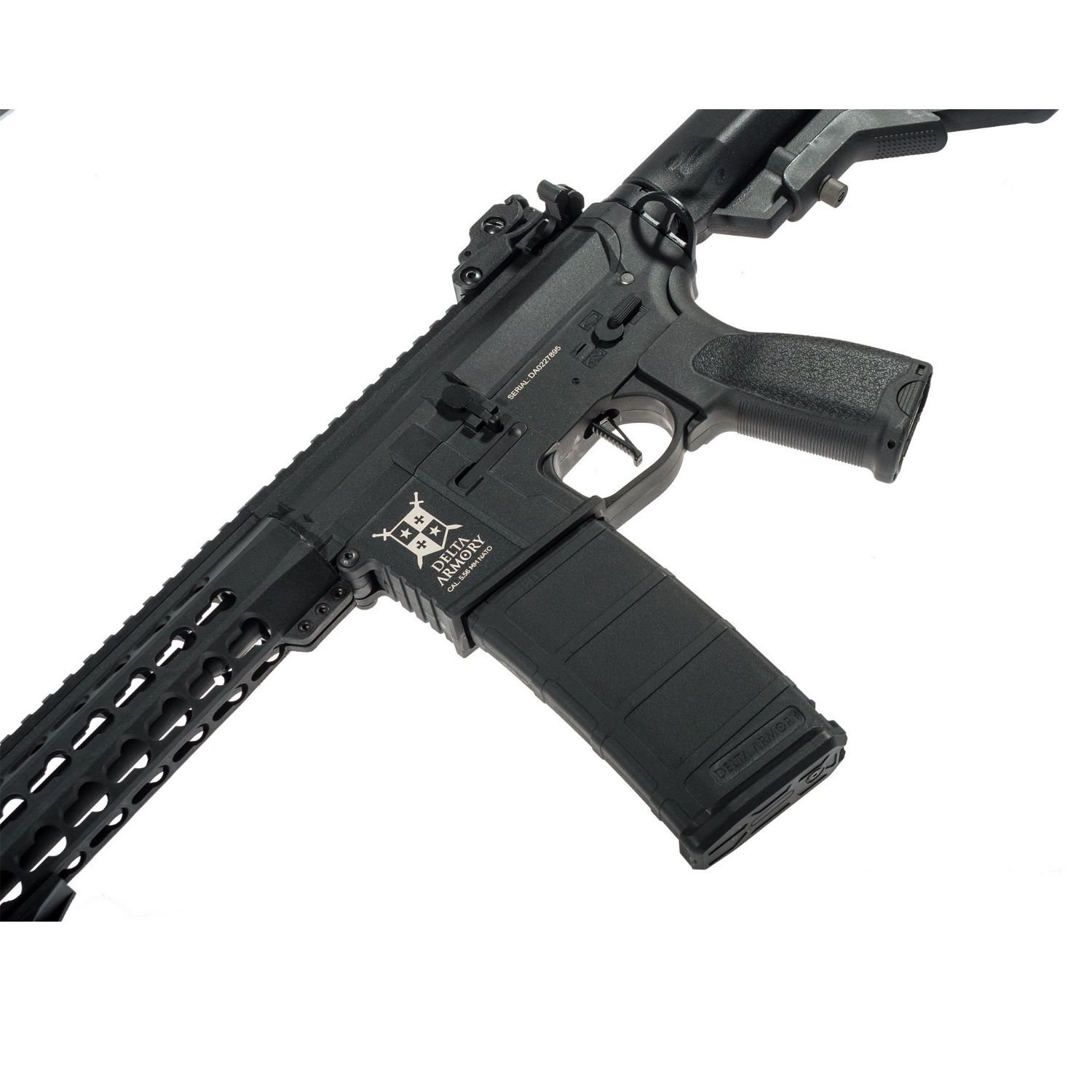 Delta Armory M4 AR15 KeyMod 10" Charlie ETU Siyah AEG Airsoft Tüfek - Görsel 6