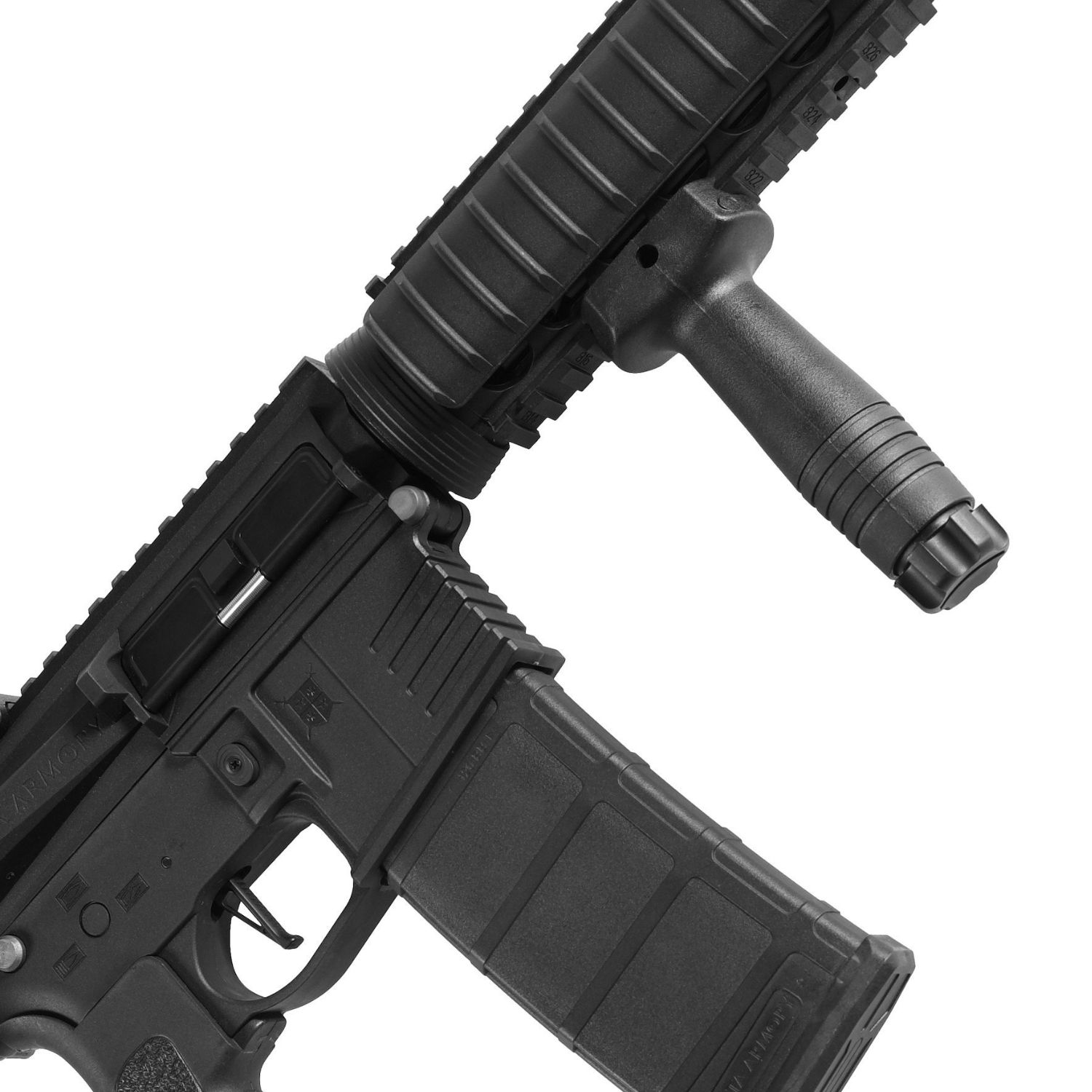 Delta Armory M4 AR15 RIS Charlie Siyah AEG Airsoft Tüfek / Pil Şarj Setli - Görsel 2