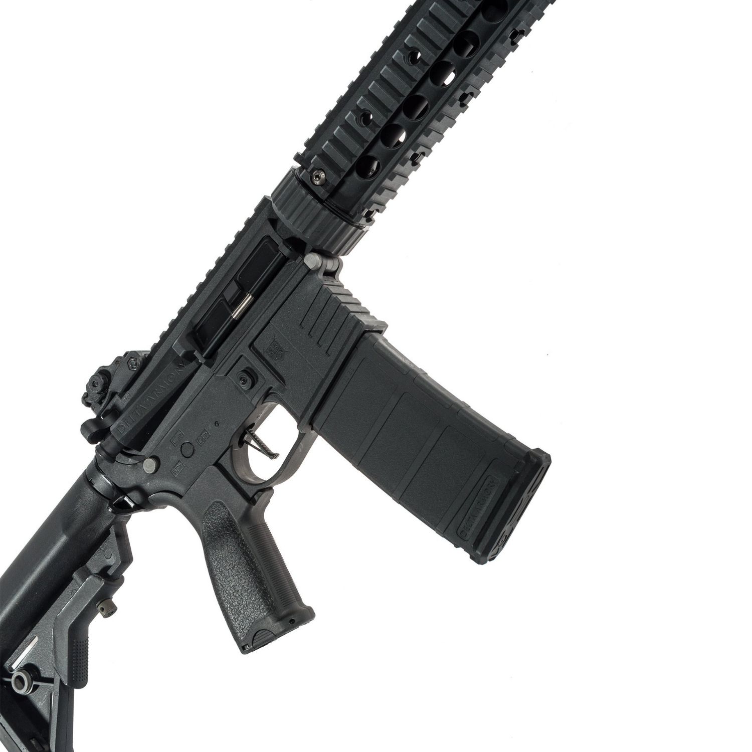 Delta Armory M4 AR15 SilentOps 7" Charlie ETU Siyah AEG Airsoft Tüfek - Görsel 2