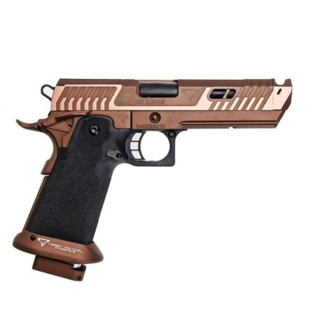 EMG Taran Tactical Innovations Lisanslı Sand Viper 2011 Hi-Capa John Wick 4 GBB Airsoft Tabanca