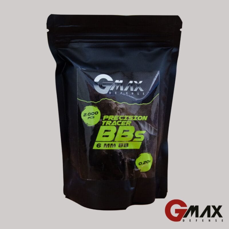 GMAX 0.20g Green Airsoft Tracer BB 2000adet - ISG Airsoft