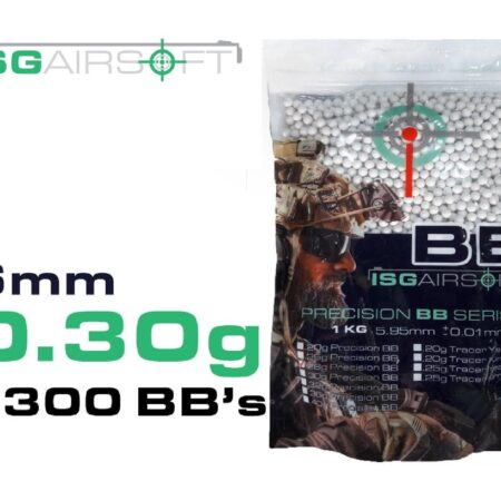 ISGairsoft 0.30g Airsoft BB 3330adet 1KG