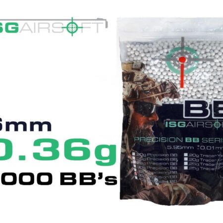 ISGairsoft 0.36g Airsoft BB 3000adet 1KG