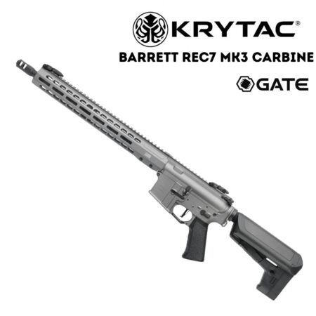 KRYTAC Barrett REC7 MK3 GATE Carbine Tungsten AEG Airsoft Tüfek