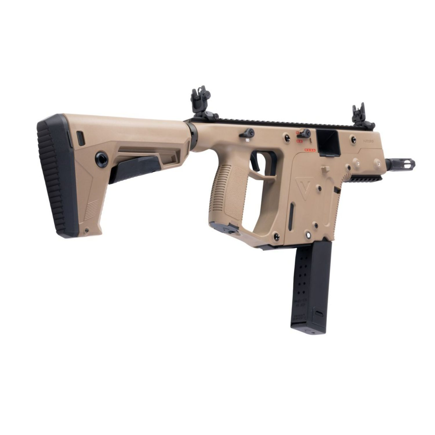 KRYTAC Kriss Vector Gen2 SMG FDE Tan Sabit Dipçik AEG Airsoft Tüfek - Görsel 4