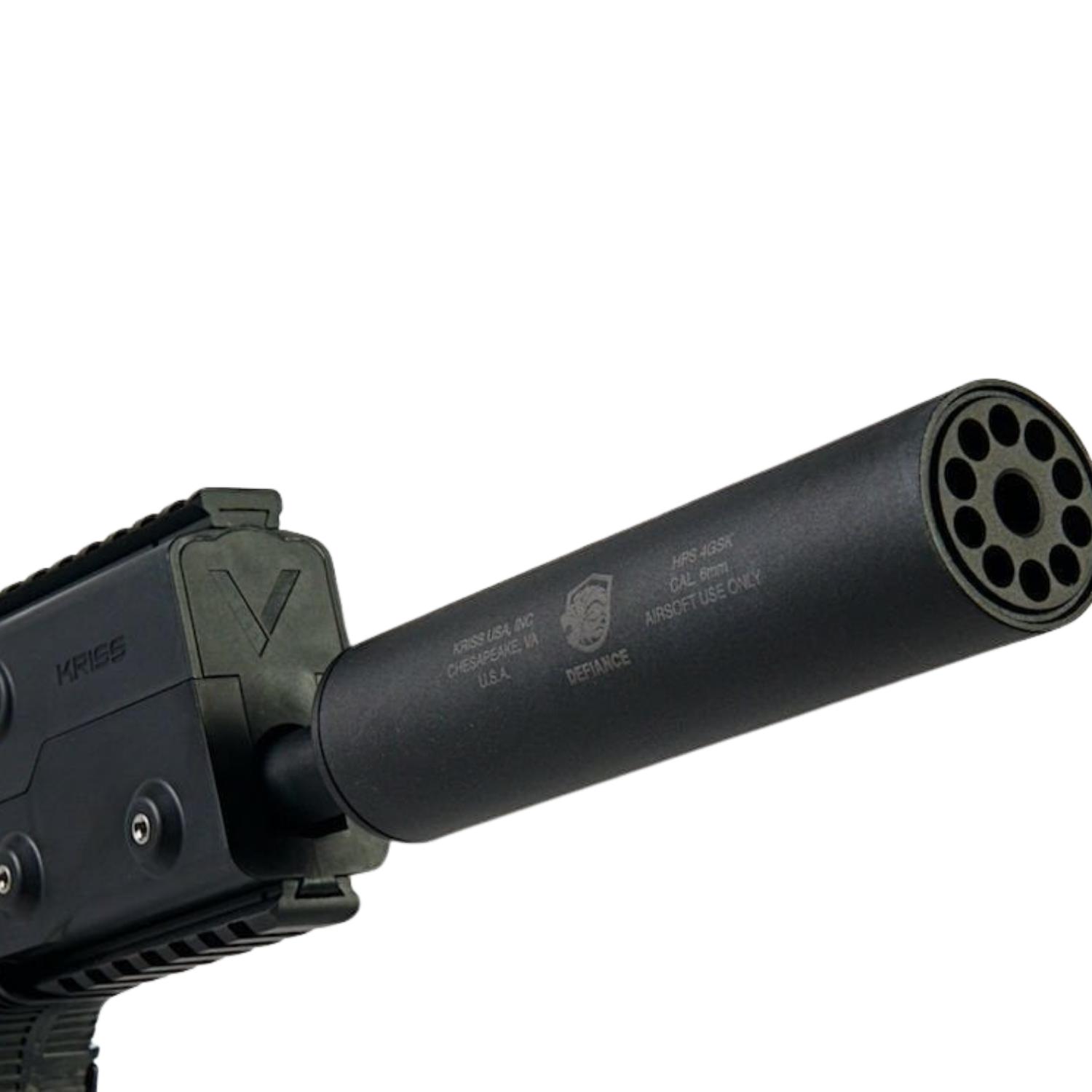 KRYTAC Kriss Vector SMG Mock Susturuculu Siyah AEG Airsoft Tüfek - Görsel 3