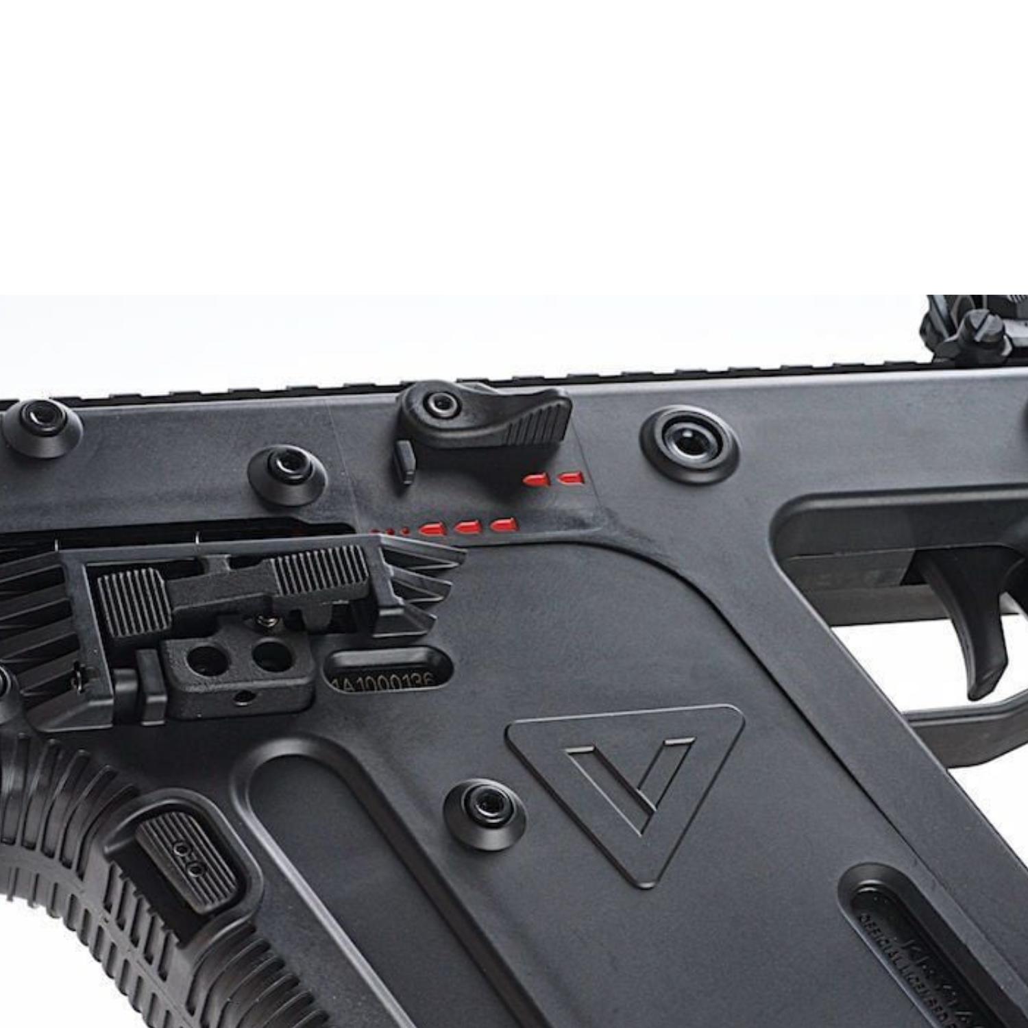KRYTAC Kriss Vector SMG Mock Susturuculu Siyah AEG Airsoft Tüfek - Görsel 4