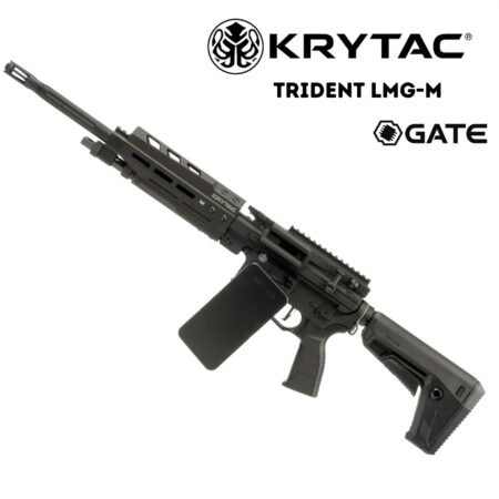 KRYTAC Trident LMG-M GATE Enhanced M-Lok Siyah AEG Airsoft Tüfek