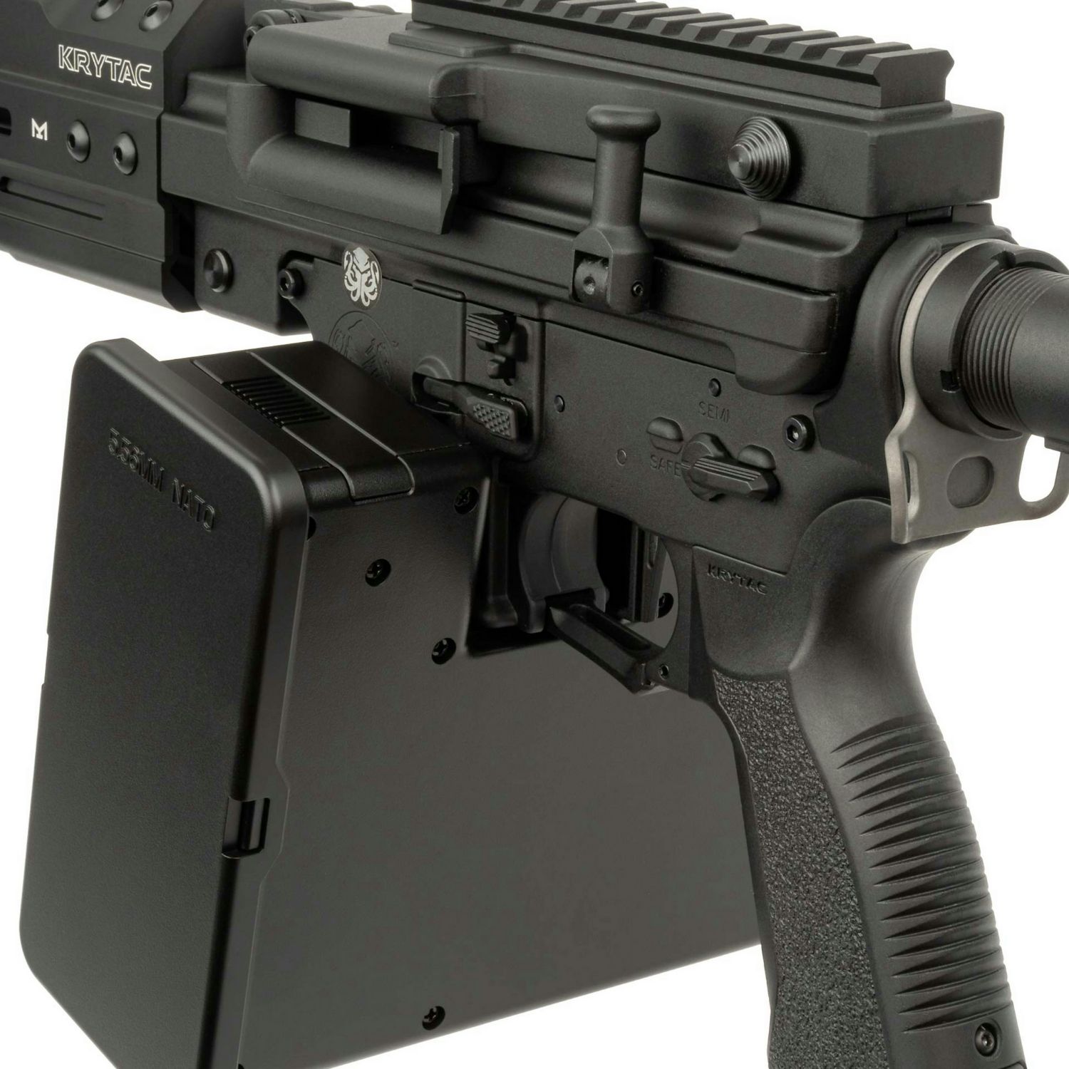 KRYTAC Trident LMG-M GATE Enhanced M-Lok Siyah AEG Airsoft Tüfek - Görsel 5