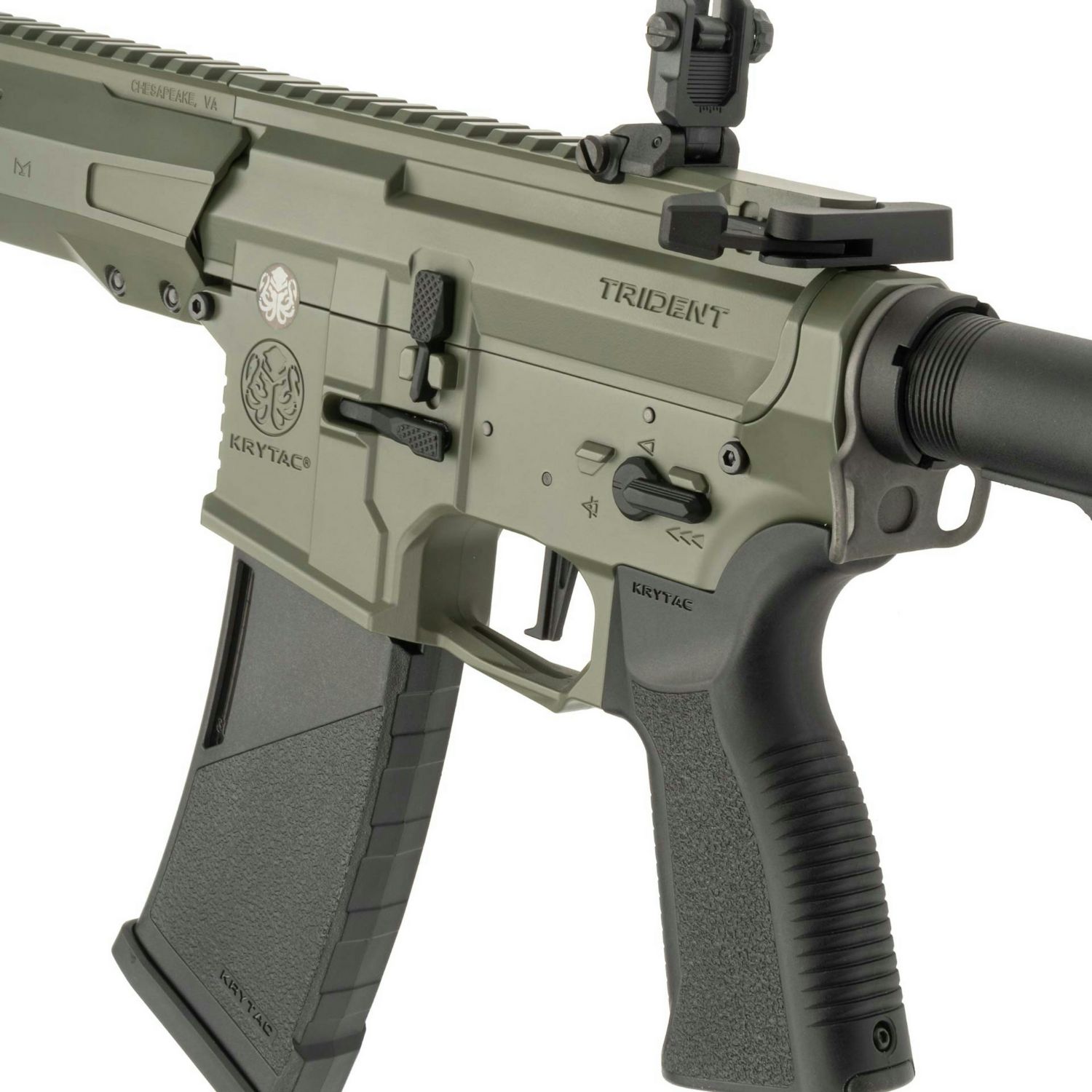 KRYTAC Trident MK3 GATE CRB-M (M-Lok) FG Haki Yeşil AEG Airsoft Tüfek - Görsel 5