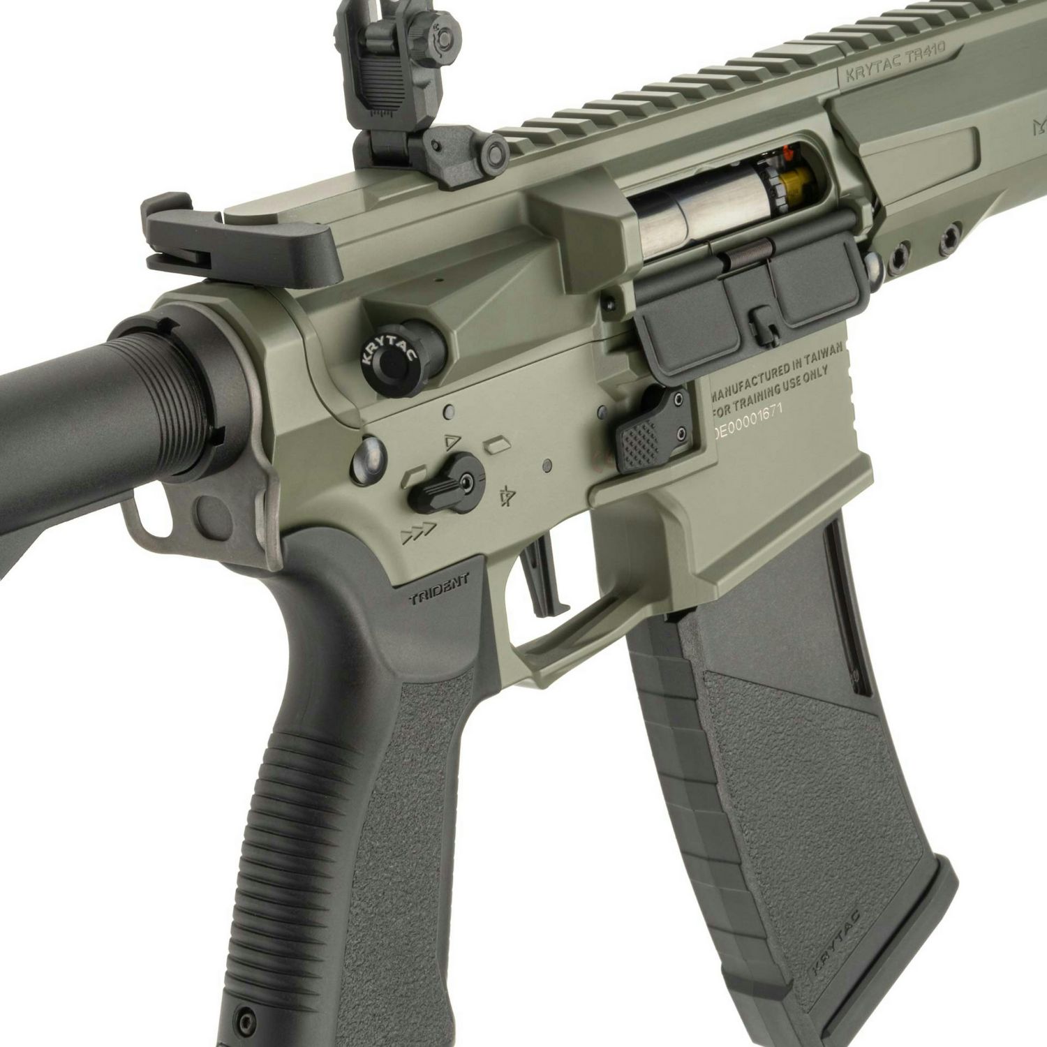 KRYTAC Trident MK3 GATE CRB-M (M-Lok) FG Haki Yeşil AEG Airsoft Tüfek - Görsel 6