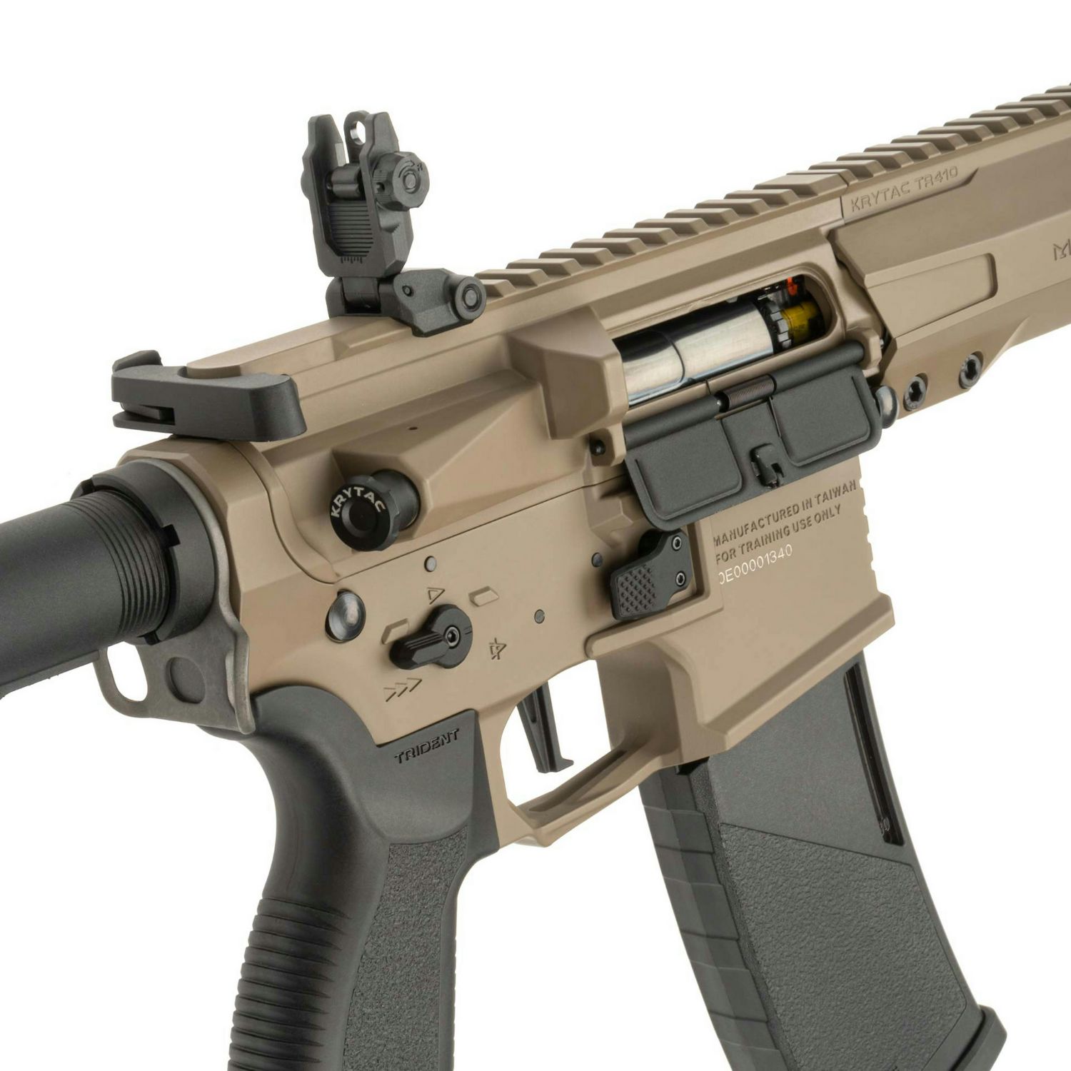 KRYTAC Trident MK3 GATE SPR-M (M-Lok) FDE Tan AEG Airsoft Tüfek - Görsel 6