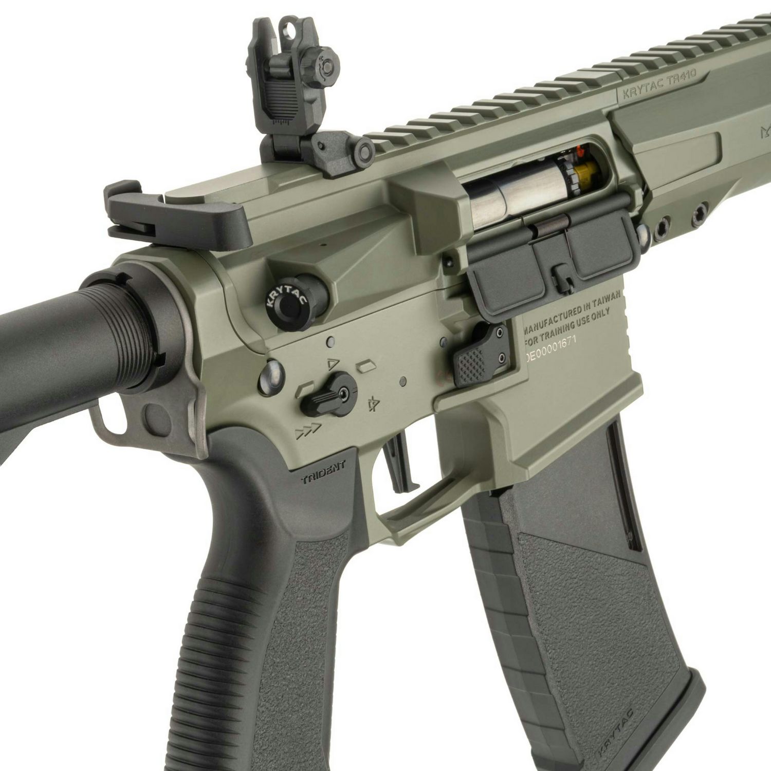 KRYTAC Trident MK3 GATE SPR-M (M-Lok) FG Haki Yeşil AEG Airsoft Tüfek - Görsel 5