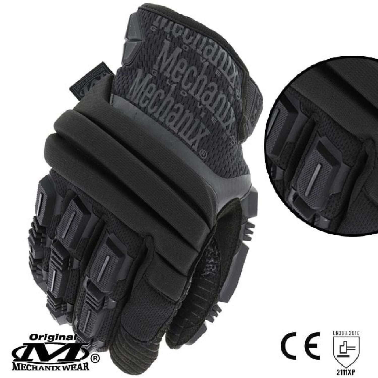 Mechanix Wear M-Pact® 2 Covert Siyah Taktik Eldiven