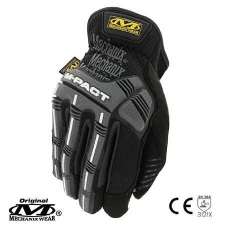 Mechanix Wear M-Pact® Open Cuff Siyah & Gri Taktik Eldiven