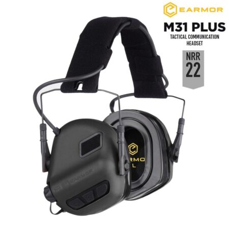 OPSMEN EARMOR M31 PLUS (Black) Siyah Elektronik Atış Kulaklığı