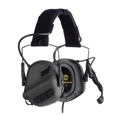 OPSMEN EARMOR M32 PLUS Telsiz Girişli (Black) Siyah Elektronik Atış Kulaklığı