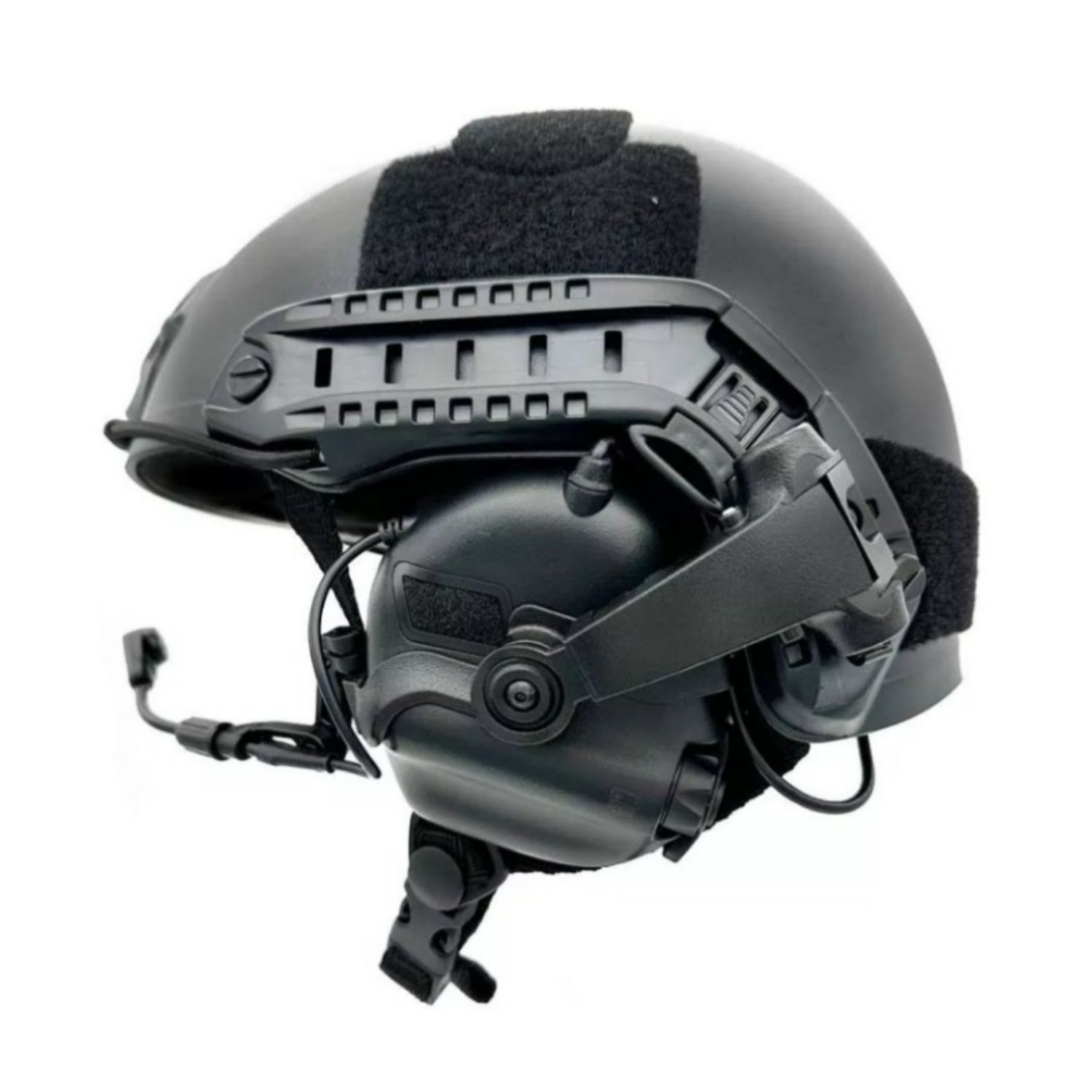 OPSMEN EARMOR M32X PLUS Kask Uyumlu Telsiz Girişli (Black) Siyah Elektronik Atış Kulaklığı