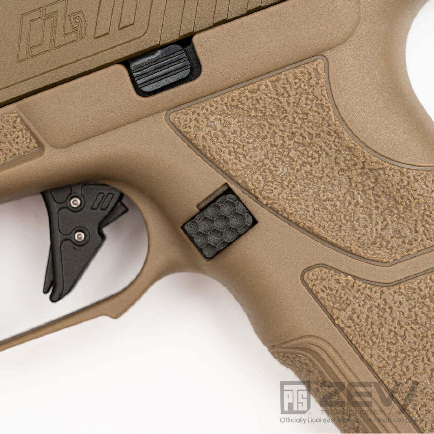 PTS ZEV OZ9 Elite Tan GBB Airsoft Tabanca - Görsel 5
