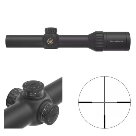 Vector Optics Continental x8 1-8x24 SFP ED Fiber Hunting Scope Tüfek Dürbünü