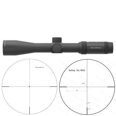 Vector Optics Forester 2-10x40 SFP Tüfek Dürbünü