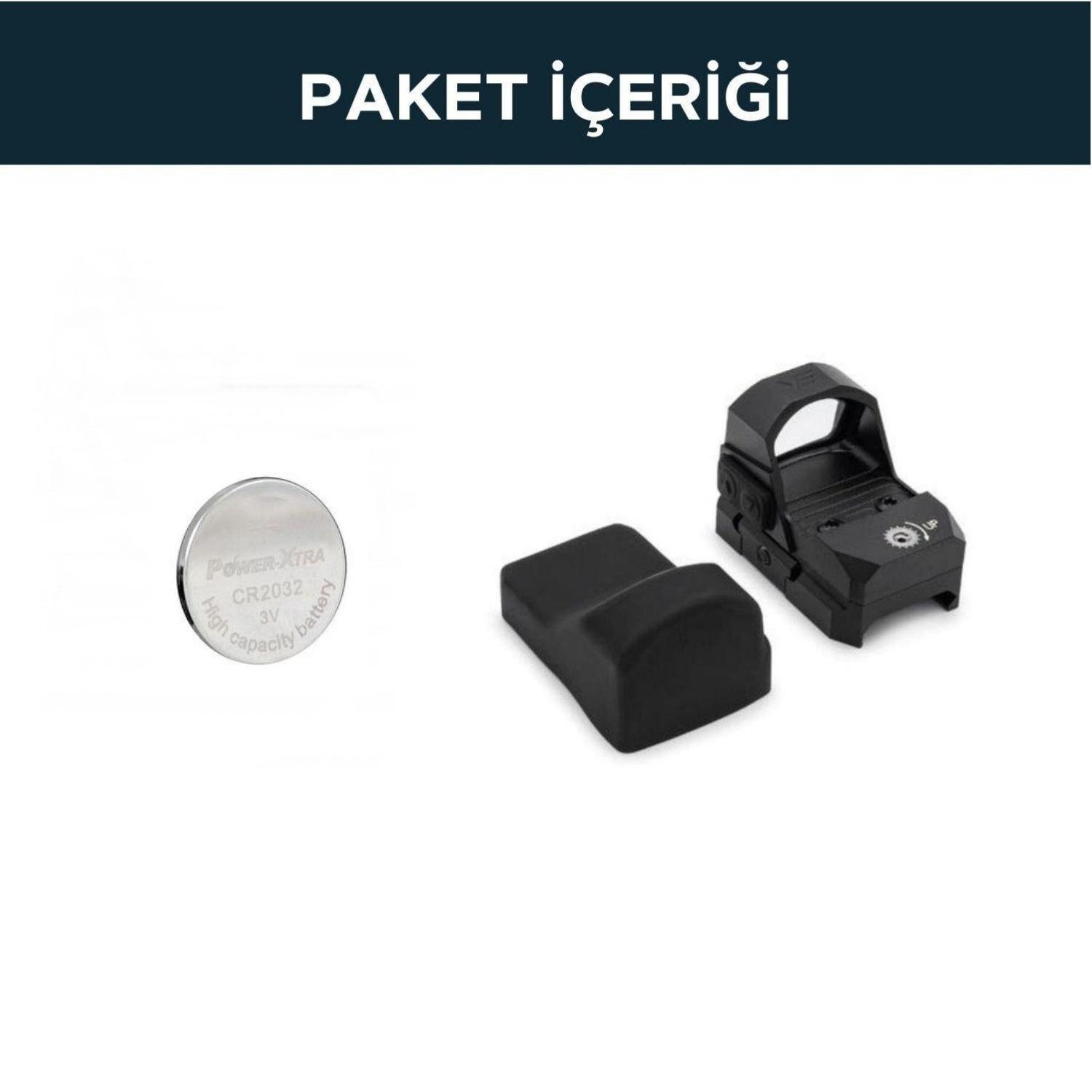 Vector Optics Frenzy 1x17x24 Red Dot Nişangah - Görsel 6