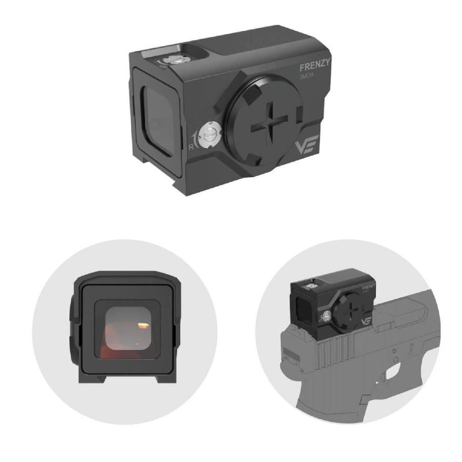 Vector Optics Frenzy Plus 1x18x20 Enclosed Red Dot Nişangah